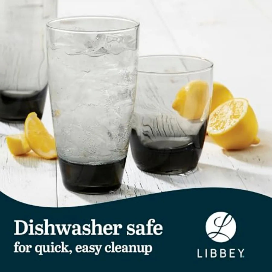 Classic Rocks Glasses and Tumblers Set Dishwasher Safe Drinkware