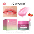 Lakerain Lip Sleeping Mask Smooth Creamy Texture Dual-Color Formula Overnight Hydration Non-Sticky Natural Protection Lip Mask