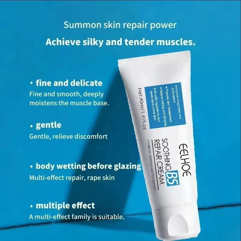 B5 Repair Cream Moisturizing Hydrating Soothing Dry Chapped Redness Skin Nourishes Hydrating Barrier Support Beauty Face Cream