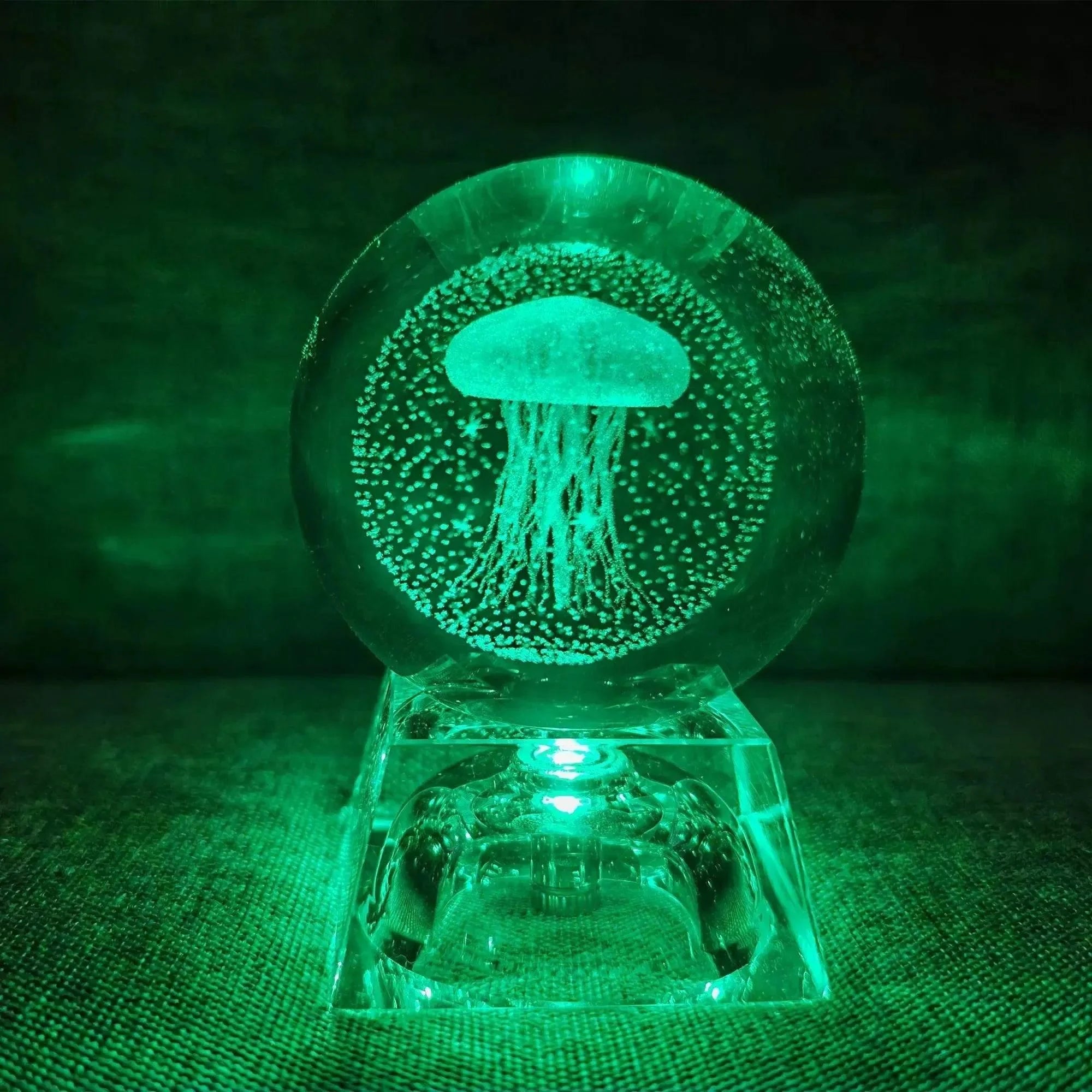 3D LED Crystal Ball Collectible