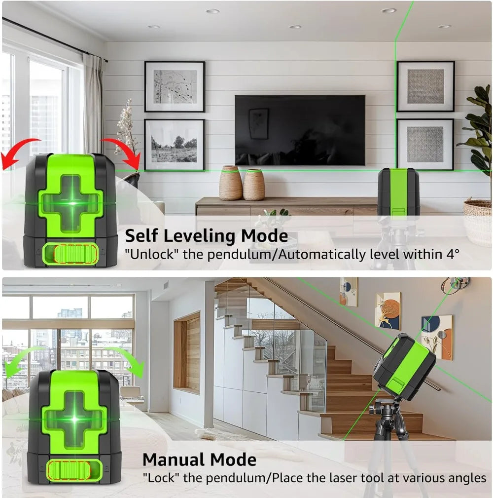 Self Leveling Cross Line Laser Level With Magnetic Base