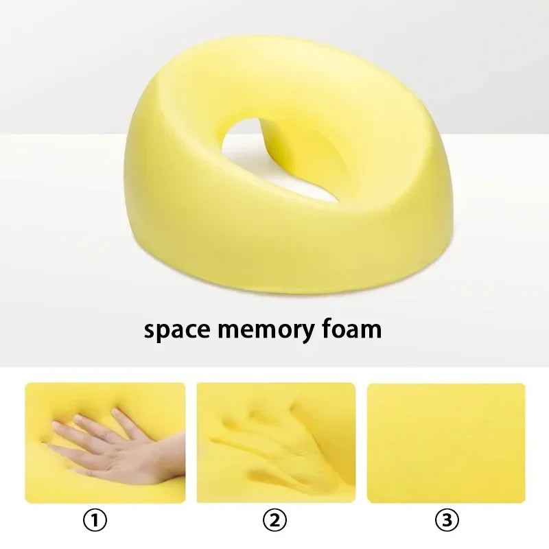 Face Down Pillow Desk Nap Pillow Prone Resting Comfort Memory Foam Ergonomics Home Massage Headrest for Beauty Salon