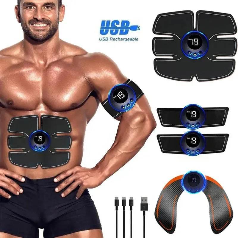 Wireless EMS Muscle Stimulator - 6 Modes, 10 Levels