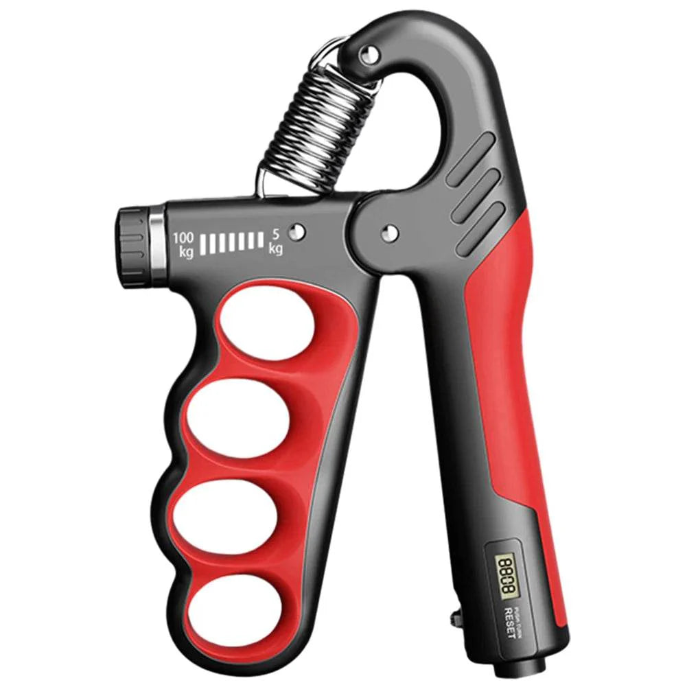LED Digital Electronic Hand Grip Power Strength Trainer Tester