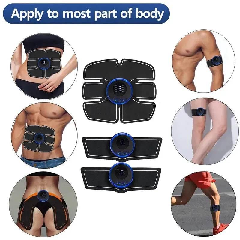Wireless EMS Muscle Stimulator - 6 Modes, 10 Levels
