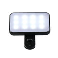 New Portable Mini Selfie Fill Light Rechargeable 3 Modes Adjustable Brightness Clip On For Mobile Phone Computer Fill Light