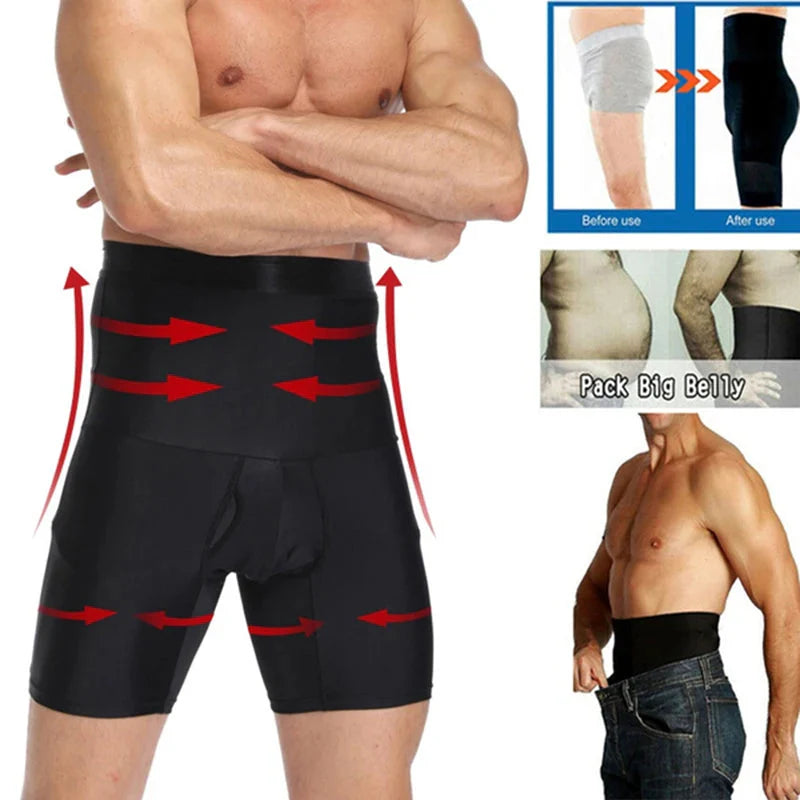 Sculpt & Support: Men's High-Elasticity Comfort Shapewear