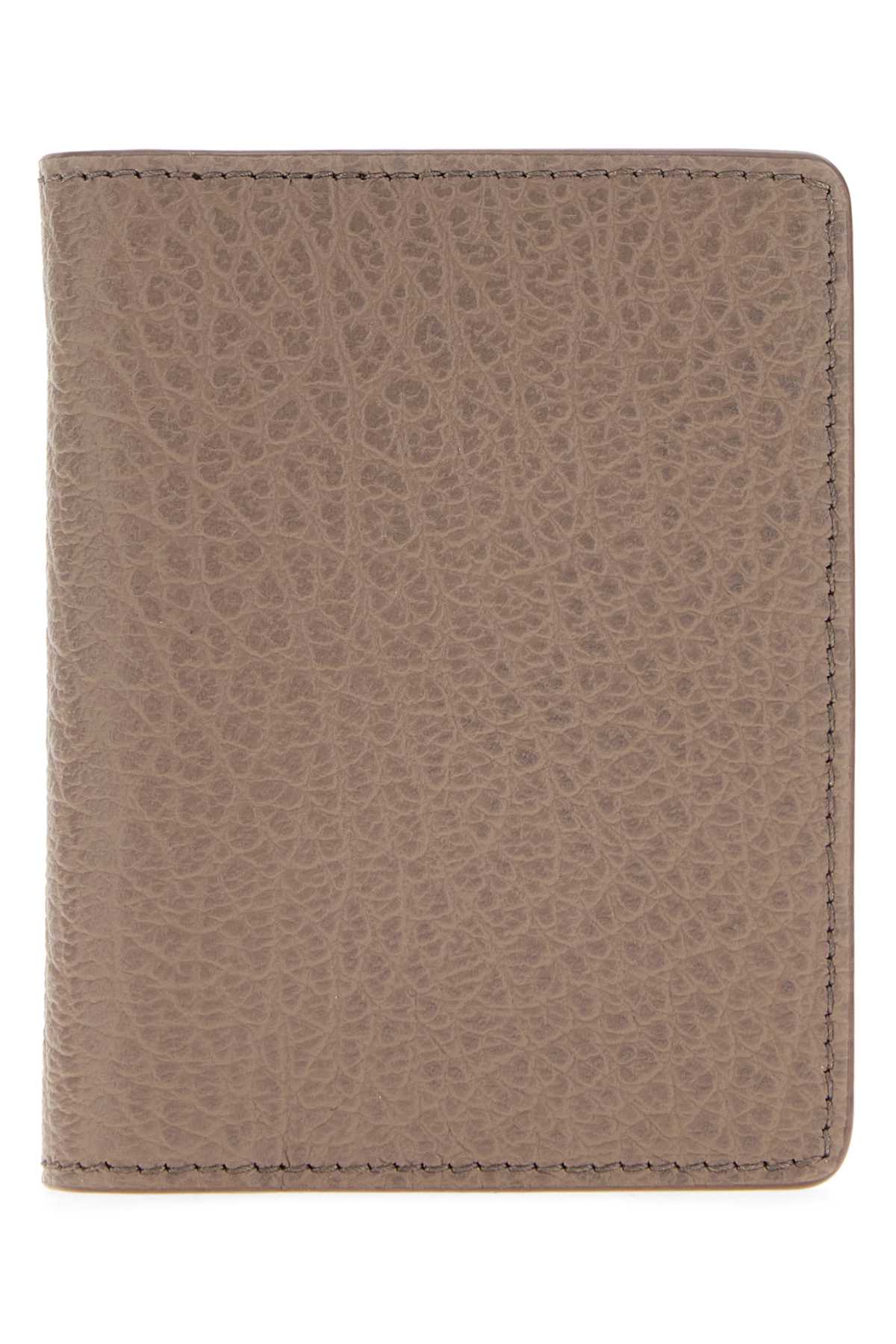 MAISON MARGIELA Mini Leather Card Holder with Keyring