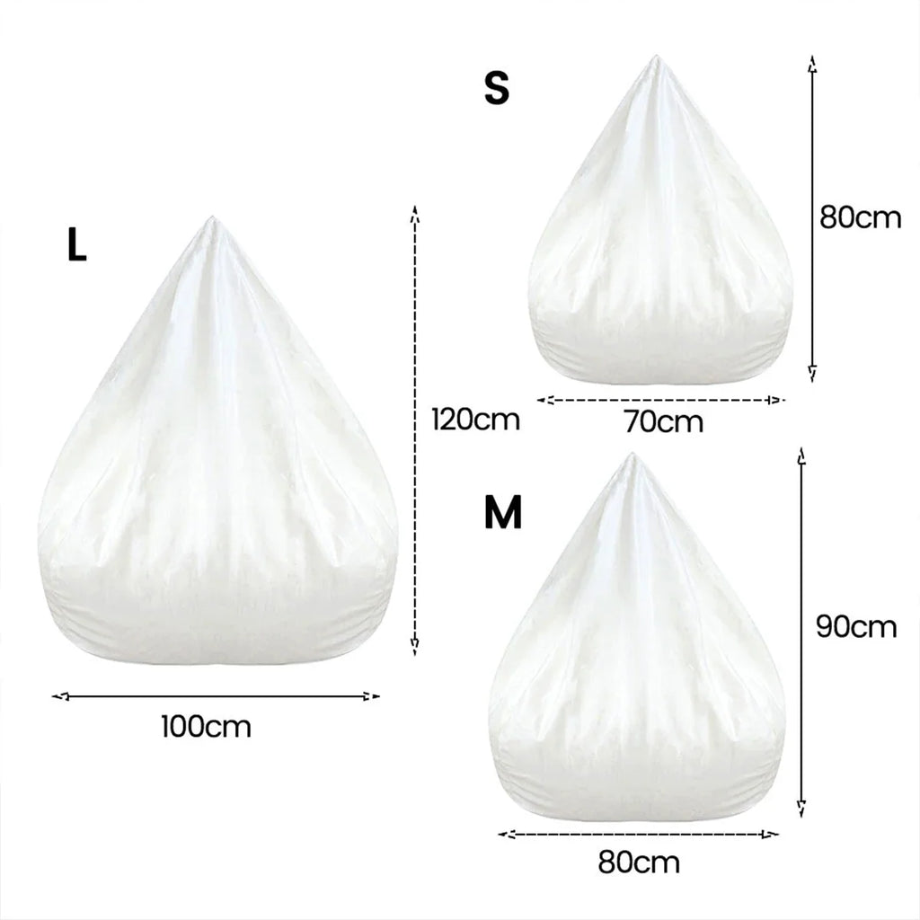 Replacement Sofa Inner Without Filling Removable Washable Lazy Sofa Inner Liner For Bean Bag Living Sofa Chair Pouf Puff Couch