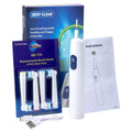 AFDEAL Rotating Electric Toothbrush With 4 Heads And 5 Modes