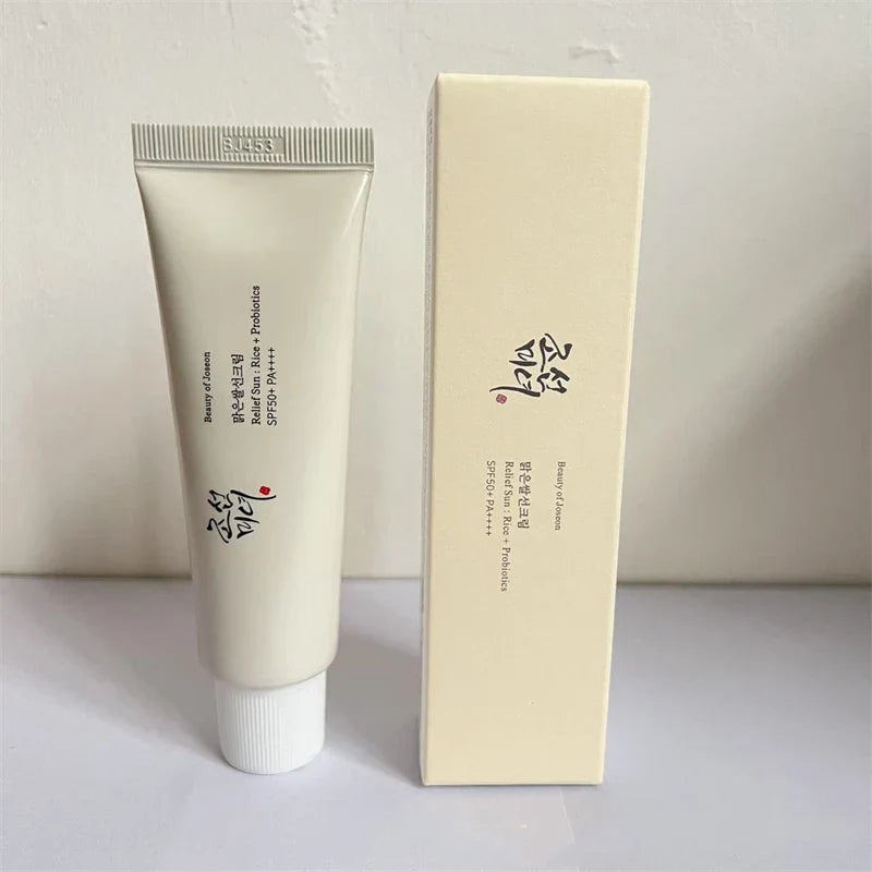 SPF50+ Anti UV Sun Block Facial 50ml Beauty of Joseon Brand Sunscreen for Body and Face Rice Probiotic Solar Blocker Skin Cream