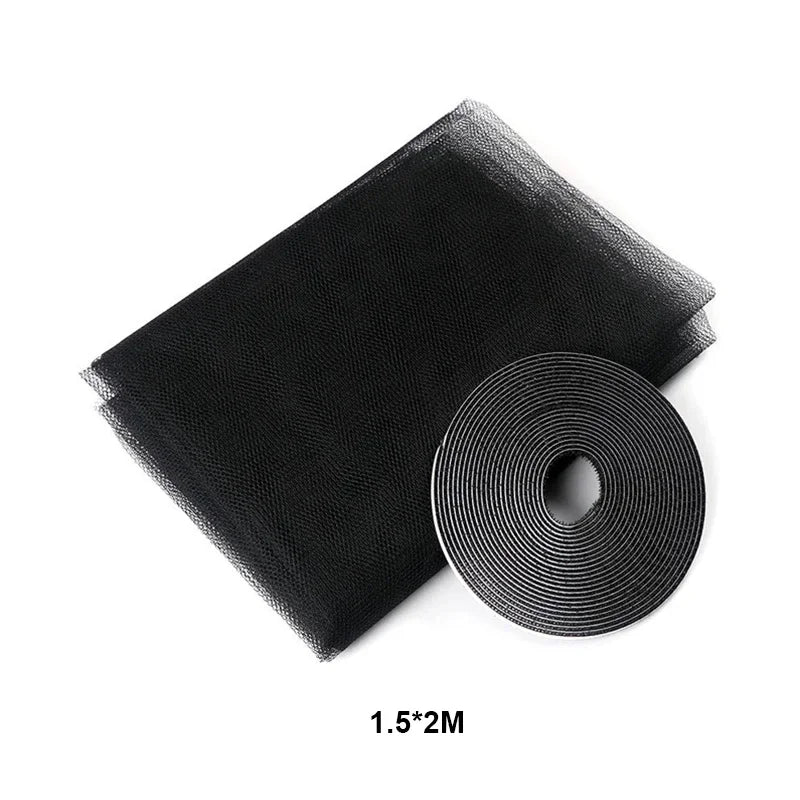 DIY Self-Adhesive Indoor Insect Fly Mosquito Window Screen Curtain Mosquito Netting Door Anti Mosquito Net Window Mesh Bug Net