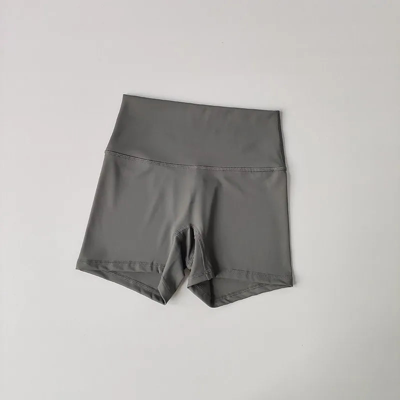 Summer Women's Yoga Shorts High Waist Sport Shorts Fitness Push-Up Tights Booty Short Pants Gym Shorts Cycling Shorts Female