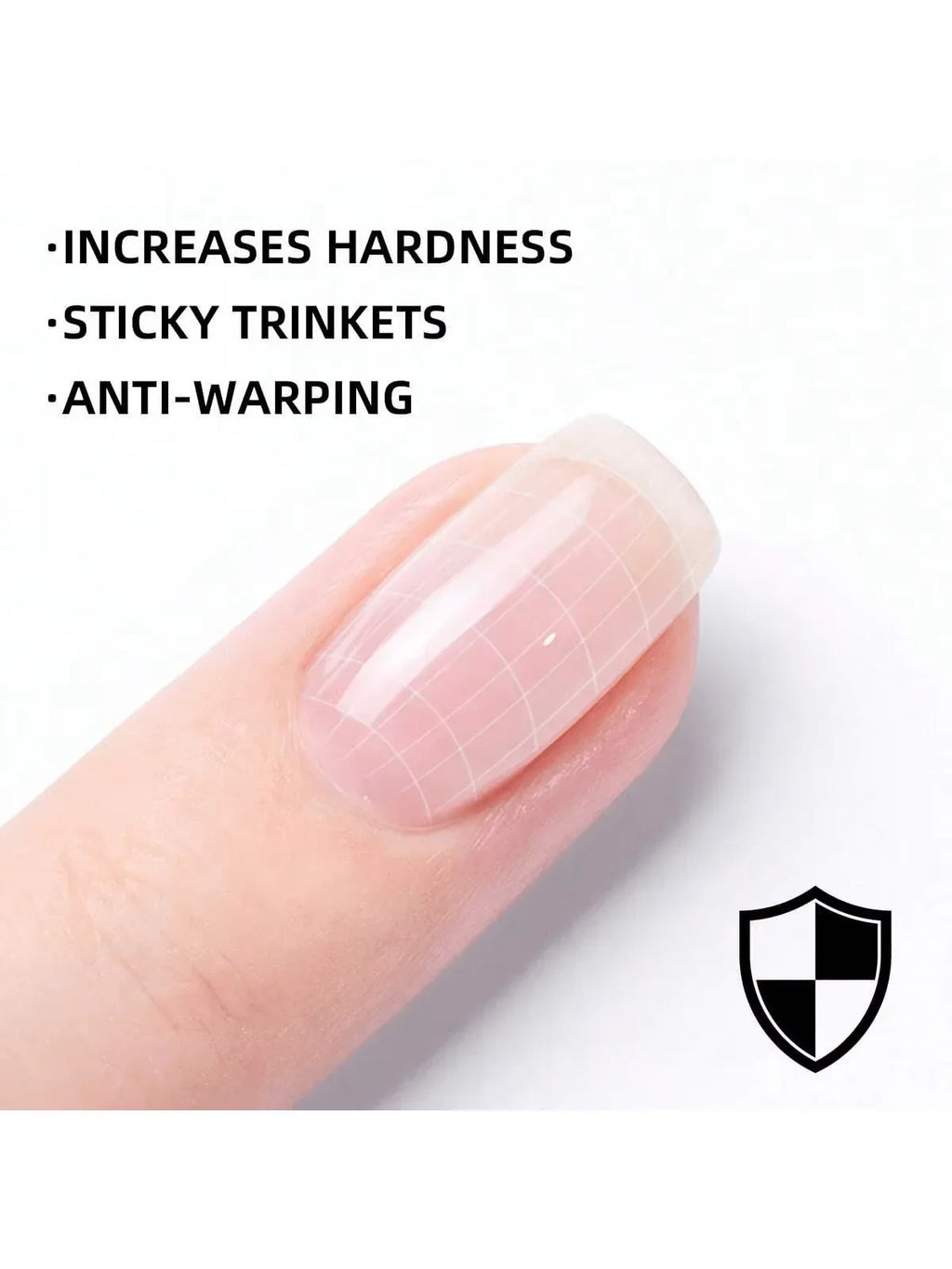 15ml 3-in-1 Clear Hard Builder Gel - Professional Nail Extension, Strengthening & Repair Formula UV/LED Curable
