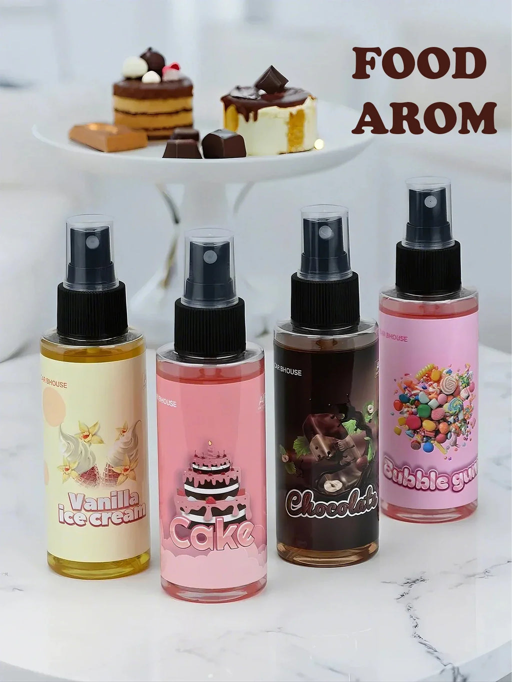100ml/3.38oz 10 scents air freshener, quickly eliminate odors, long lasting fragrance, air fresh, suitable for home, car, gifts