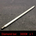 80-3000# 6mm Cylinder Diamond Stone Sharpening Bar Whetstone Match for Ruixin Sharpener Serrated Knife Scimitar Knife Grinding