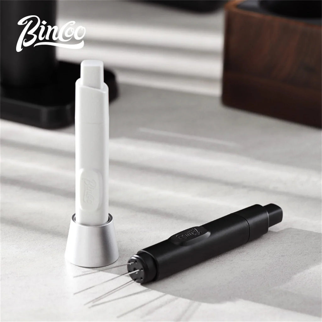 Bincoo Portable Magnetic WDT Tool, Mini Stainless Steel Telescopic Needle for Professional Coffee Grounds Preparation Anywhere