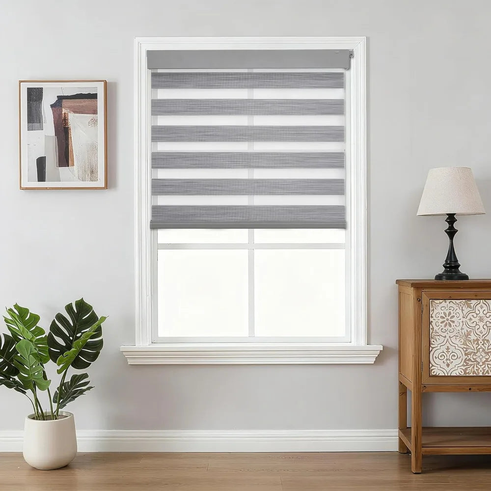Zebra Blinds Cordless Day And Night Roller Shades For Privacy