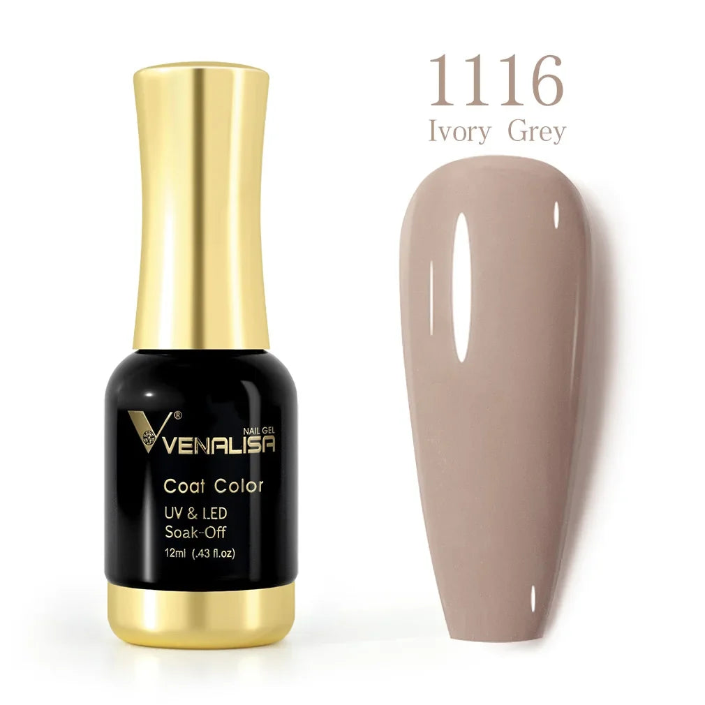 VENALISA Nail Gel Varnish TPO FREE Soak Off UV LED Organic Odorless Enamels Nail Art Colors 12ml 120Colors UV Gel Nail Polish