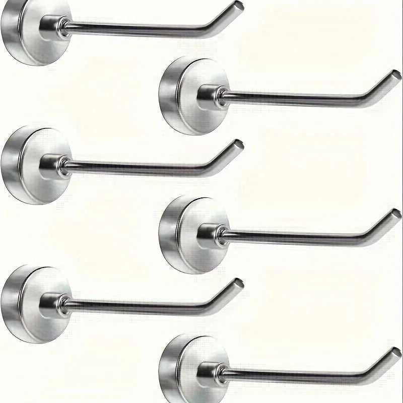 5pcs Magnetic Hook, Heavy Duty Magnet Hook, Magnetic Cruise Hook Hanging, Large Metal Magnetic Hook, Can Be Used For Grill,