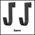 Multi-Purpose Hooks Kitchen Cabinet Door Back Hook Hanging Rack Clothes Coat Hat Towel Hanger Storage Hook Bathroom Accessories