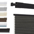SnapFit Cordless Shades – No Drill, Instant Privacy & Light Control