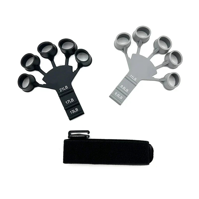 Silicone Grip Strengthener | Hand Finger Exerciser for Grip Training