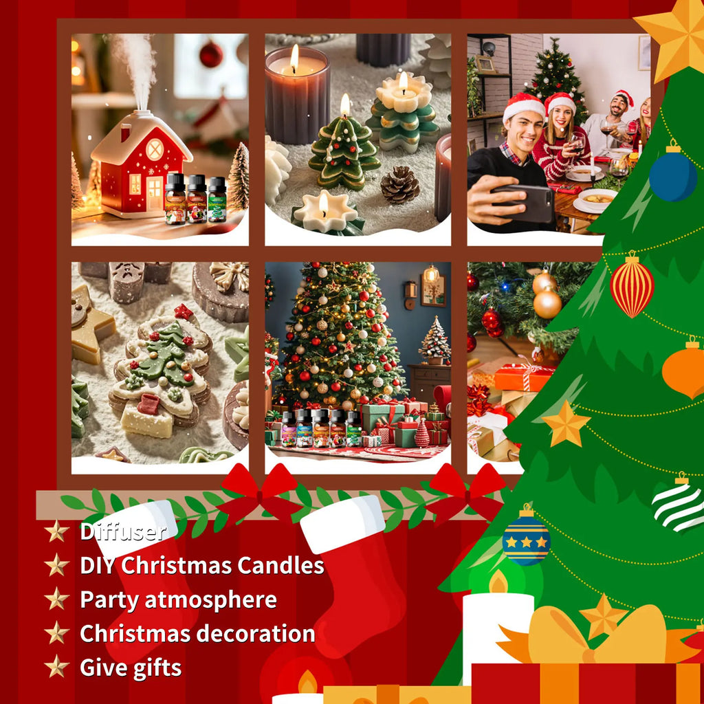 10ml Pine Cones Essential oil Christmas Essential oils perfume Christmas Soap Candle Diffuser Skincare Bodycare Christmas Gifts