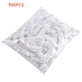 Disposable Food Cover Plastic Wrap Elastic Food Lids for Fruit Bowls Cups Caps Storage Kitchen Fresh Keeping Saver Bag 500pcs