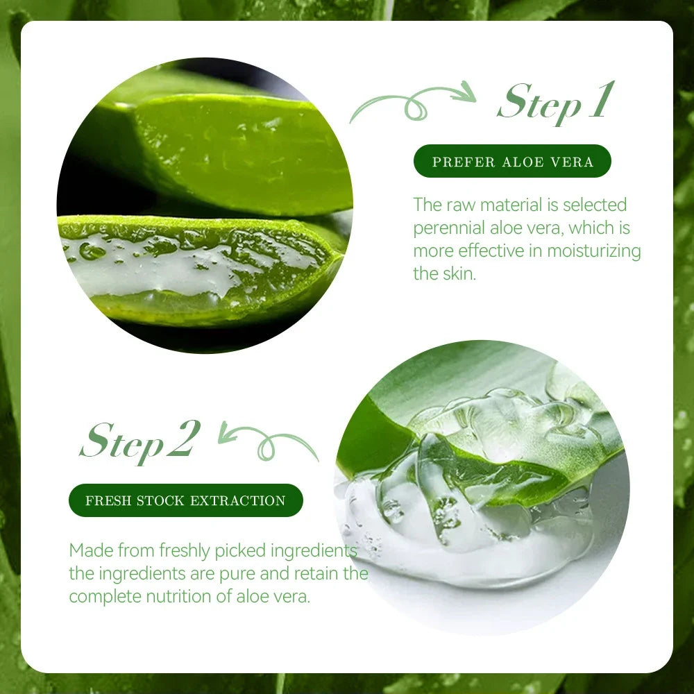 Products Face Moisturizing Aloe Vera Gel Cream Acne Treatment Face Cream Sun After Repair Sleeping Mask Face Care Skin Care Tool