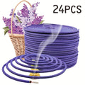 Lavender Lemongrass Aromatherapy Coils Fragrance for Patio, Porch, Poolside, Camping Garden Home Decor, Outdoor Incense Coils