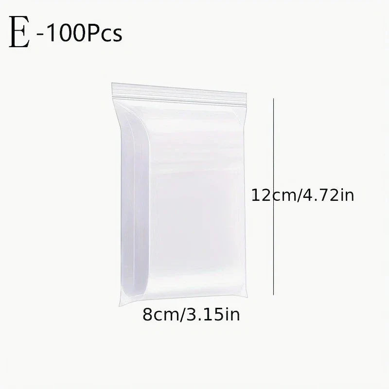 Clear Reclosable Ziplock Bags For Jewelry And Small Items