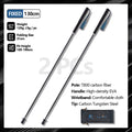 OKHEALINGCN Carbon Fiber Hiking Poles Telescopic 2 Pack Lightweight