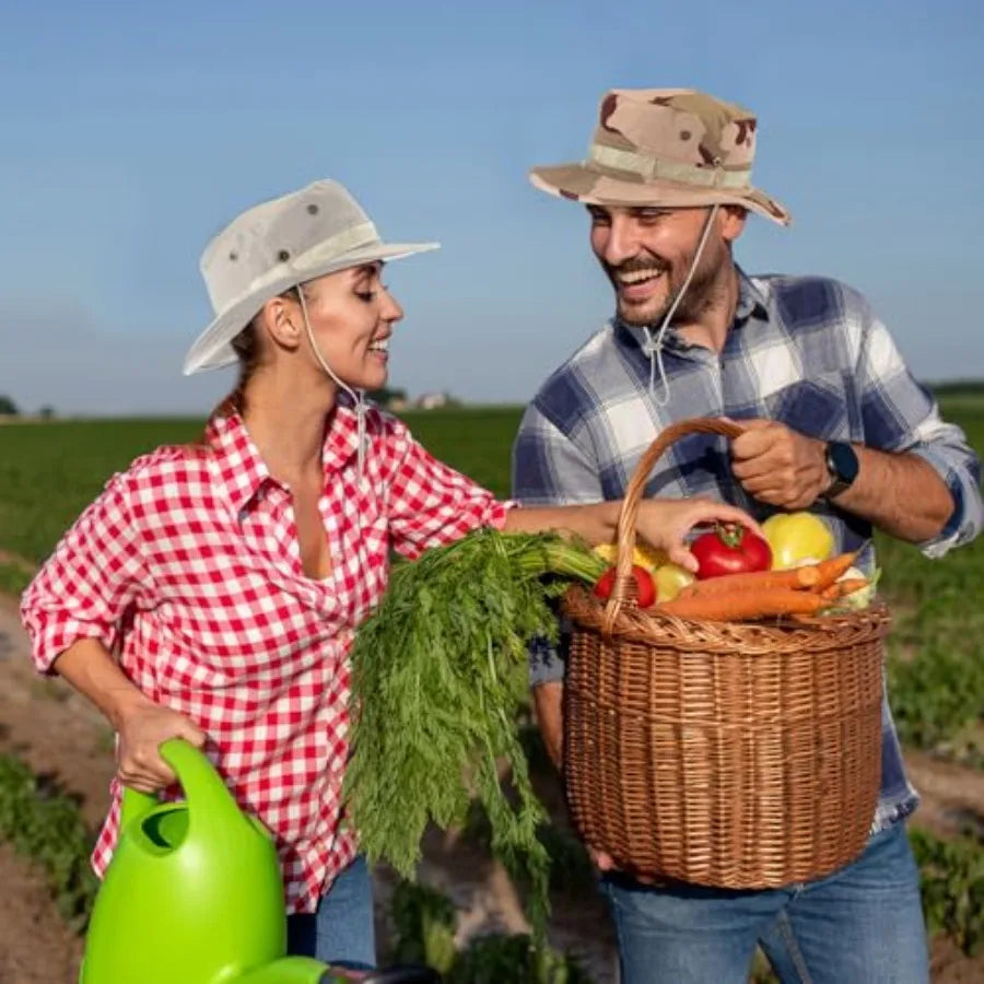 Outdoor Boonie Hat for Hiking and Camping With Wide Brim