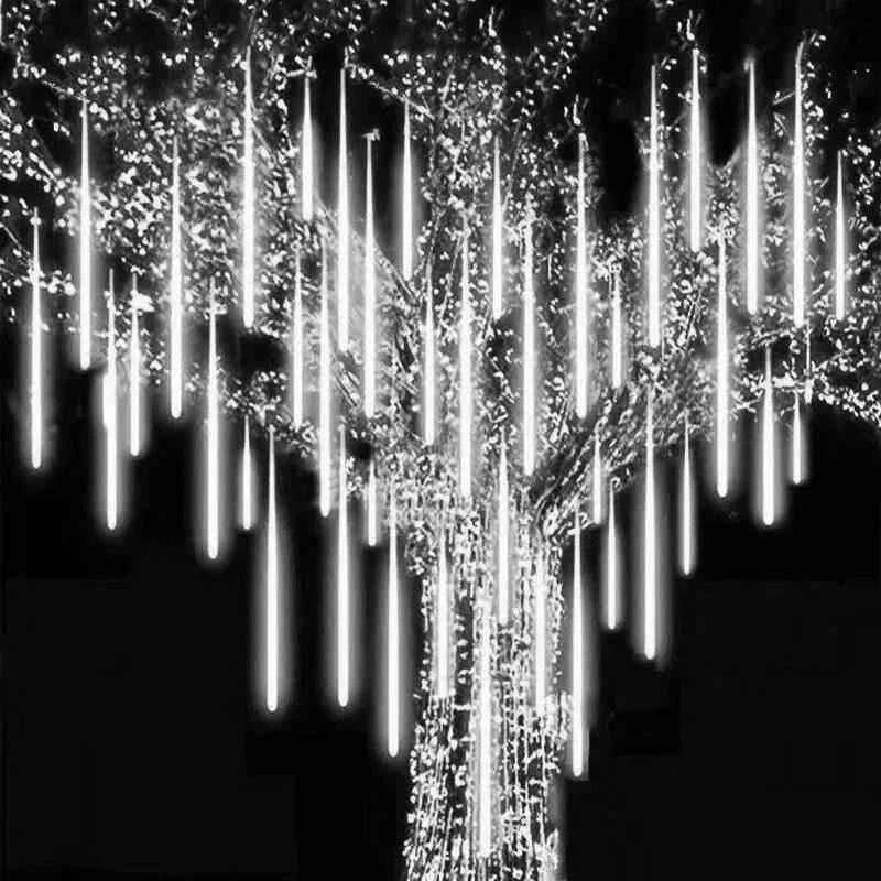 Led Hanging String Lights Meteor Shower