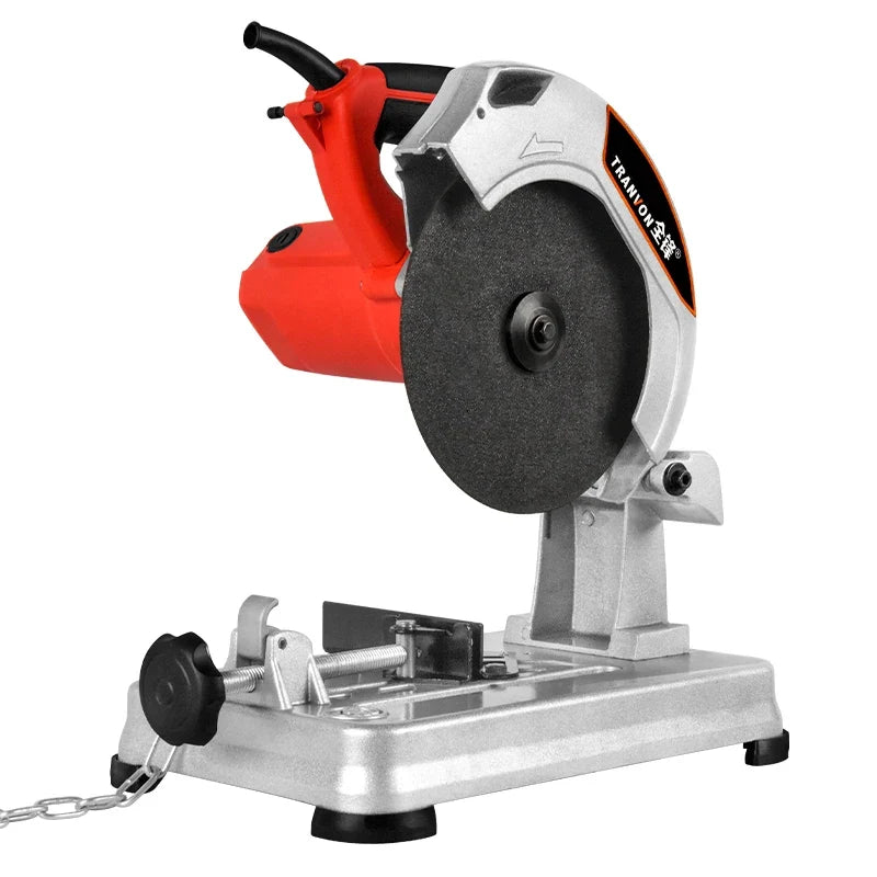 Mini Profile Cutting Machine 0-45 Degrees Table Cutter Mini Electric Saw Table Saw for Cutting Metal Wood Plastic