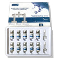 Blue Copper Peptide Lyophilized Powder Set Moisturzing Whitening Face Serum Anti Wrinkle Smooth Tender SkinCare Brighten Essence