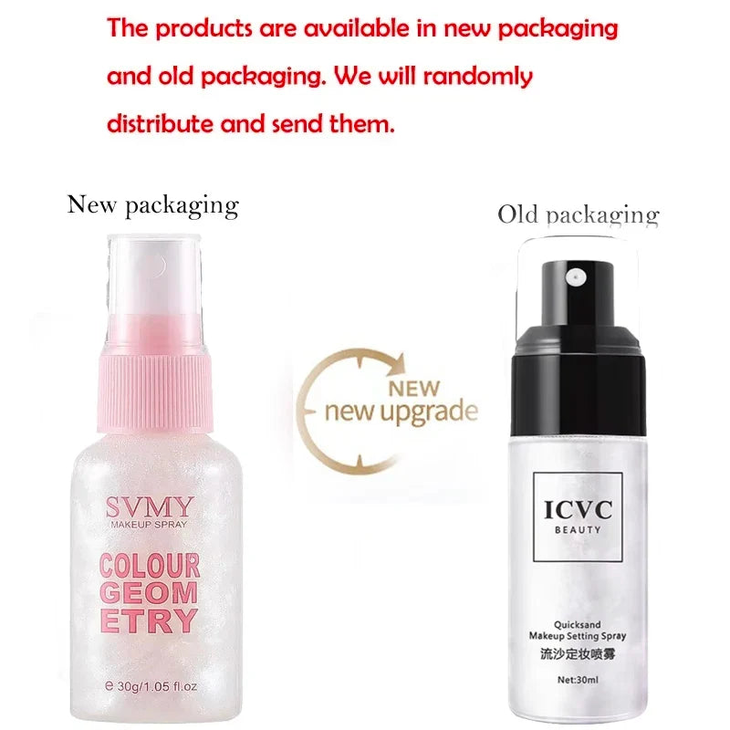 30ml Makeup Fixer Spray Waterproof Sweatproof Long Lasting Oil Control Hydrating Makeup Fixing Setting Spray Cosmetics New