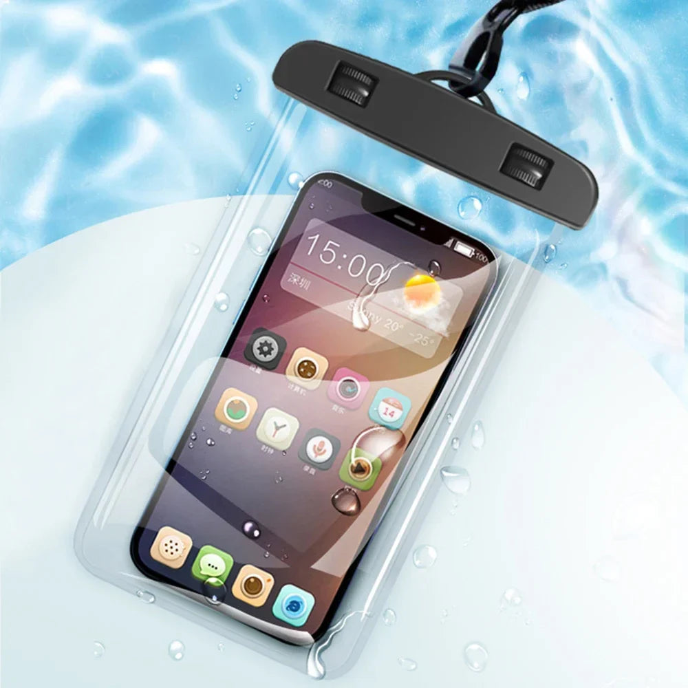 Universal Waterproof Phone Case Pouch With Lanyard For iPhone 11-16 Pro