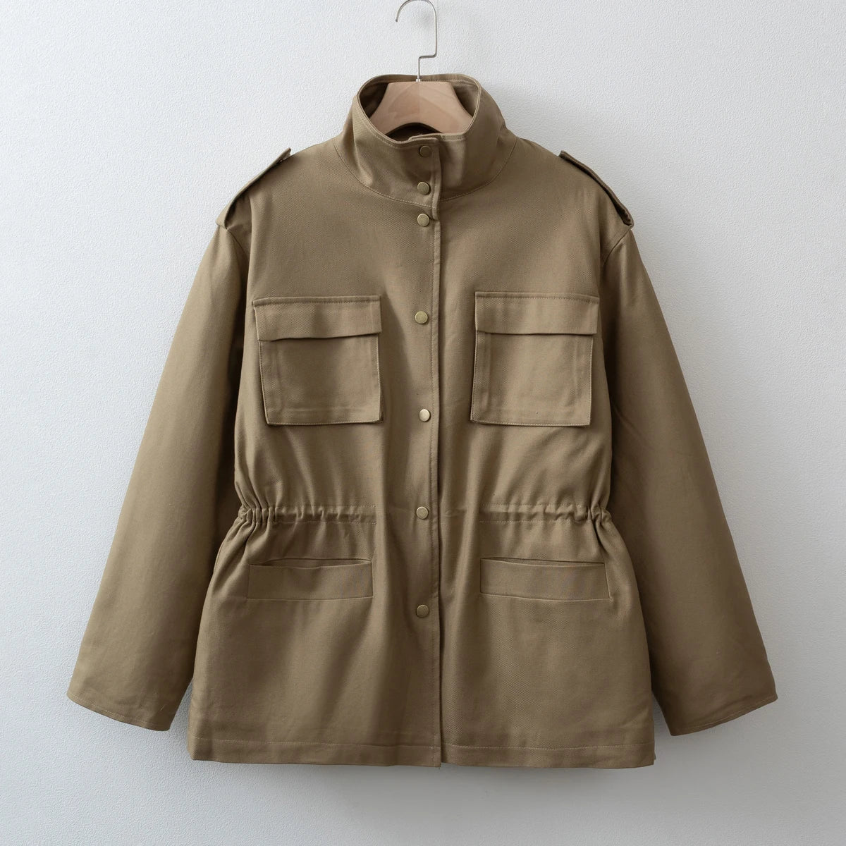 2026 Women Stand collar Casual Jacket Stylish coat