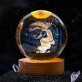 3D Crystal Ball Glass Decoration