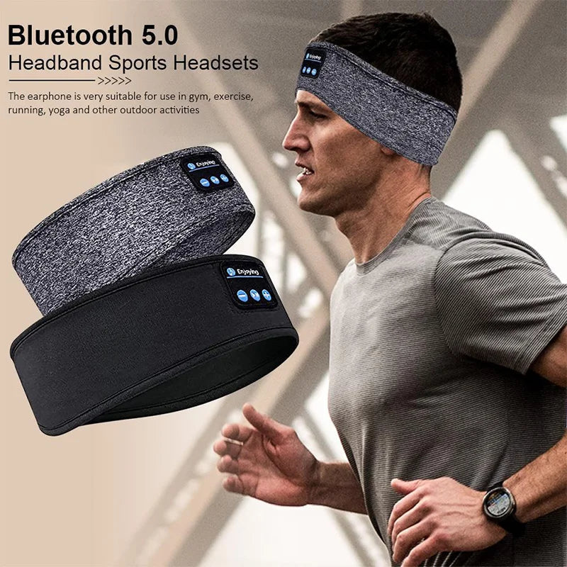 Oracluxe Eye Mask with Wireless Bluetooth Headset Headband