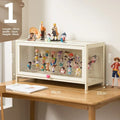 Figure Lego Display Cabinet Household Cream Wind Dustproof Acrylic Transparent Model Toy Blind Box Display Cabinet