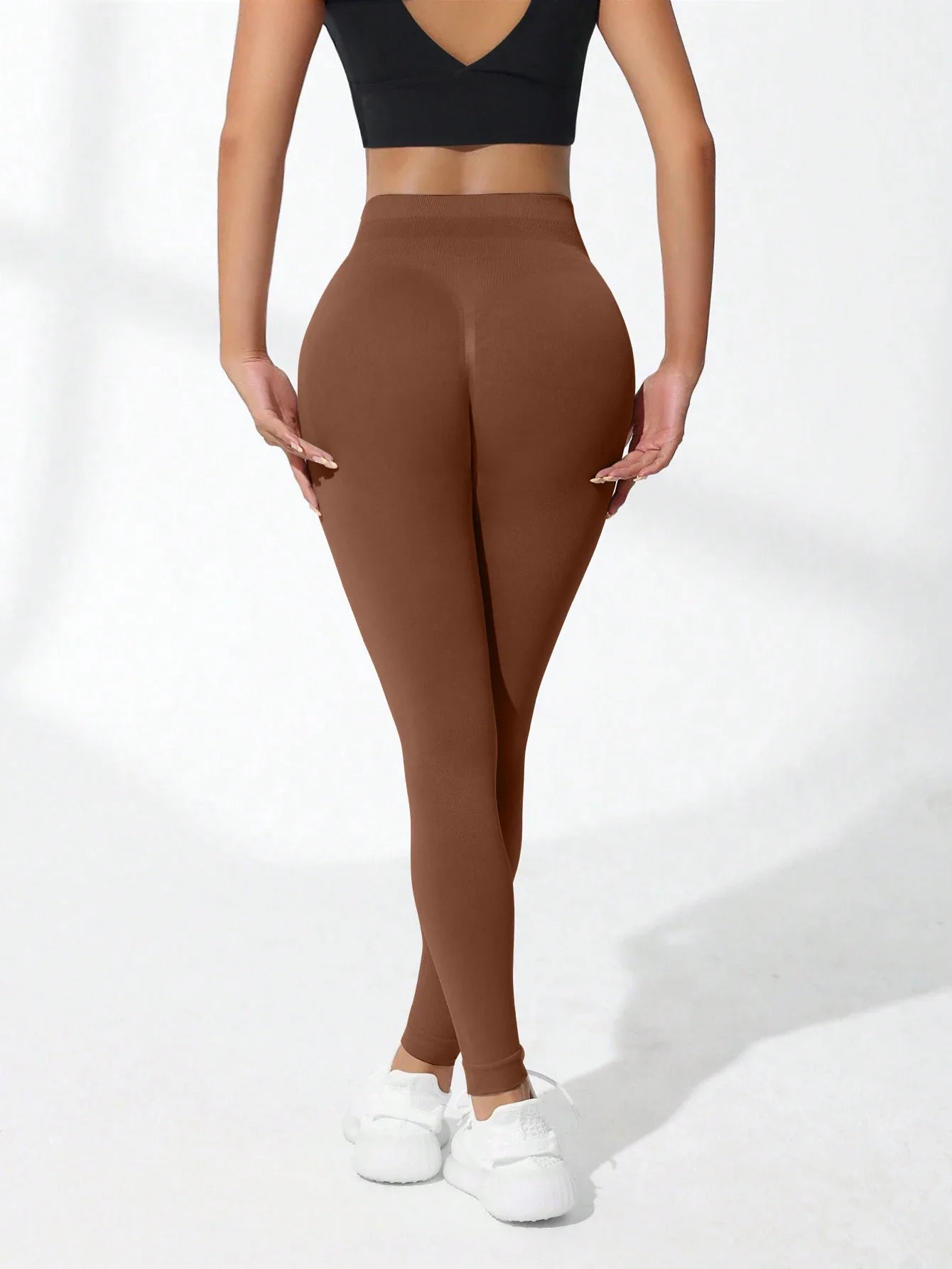 Women's High Waist Yoga Leggings Seamless High Stretchy Butt Lifting Breathable Sports Pants for Women Gym Leggings