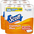 ComfortPlus Toilet Paper Septic-Safe 1-Ply Bath Tissue