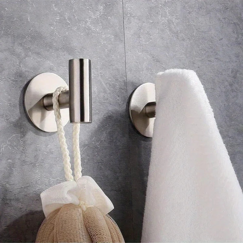 Stainless Steel Hook for Hanging，Coat Towel Hooks for Bathrooms Wall Mount，Heavy-Duty，Bedroom，Kitchen