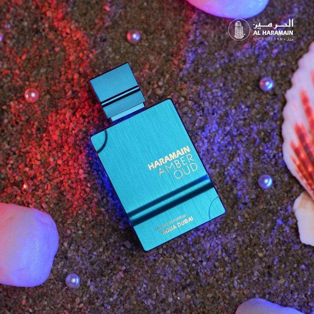 Al Haramain Amber Oud Aqua Dubai Eau De Cologne |   Unisex, Long-Lasting |   2.0 oz
