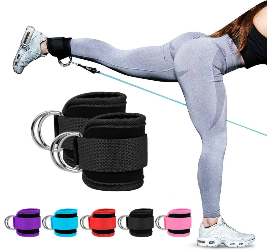 Ankle Cuffs For Gym Workouts Glutes Legs Strength Training Brace