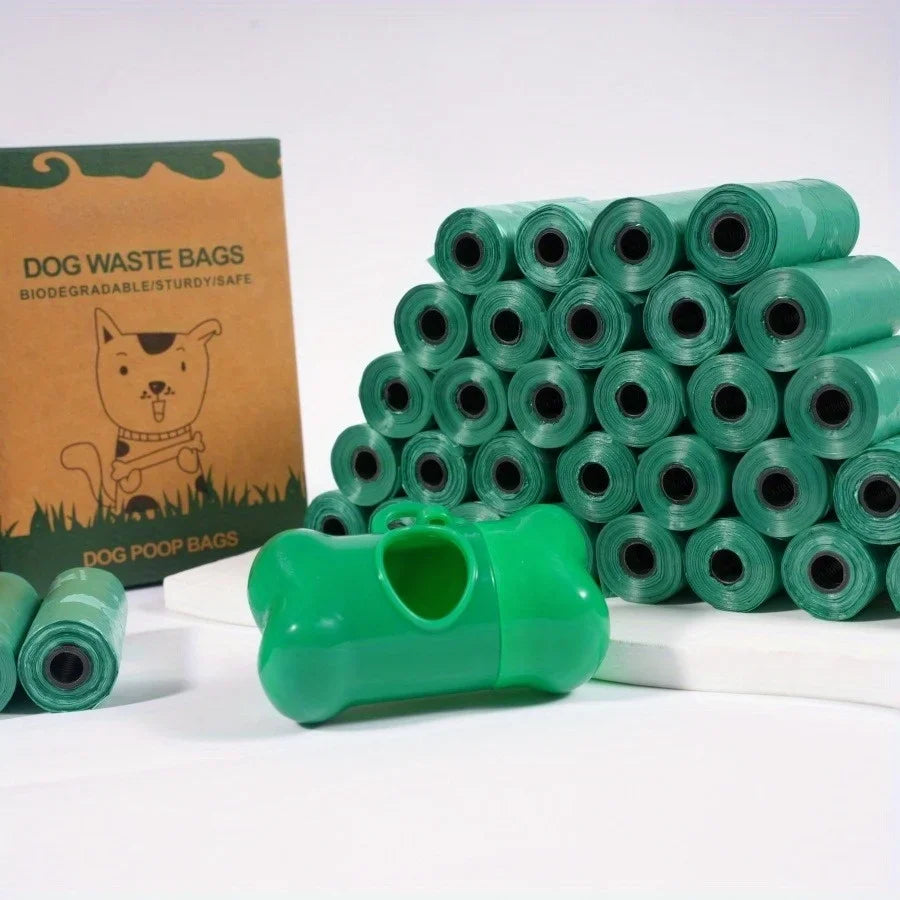 Pet Poop Bags 8 Rolls 120 Bags Scented And Unscented Options