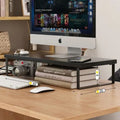 Computer Monitor Elevated Monitor Base Home Office Storage Rack Computer Desktop Creative Storage Rack Office Storage Supplies